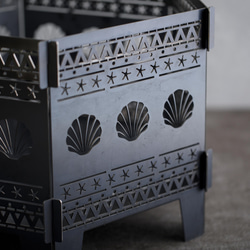 海好き、サーファー好きにもたまらん　2way焚き火台　【TAKIBI-DAI】～kai～ 5枚目の画像