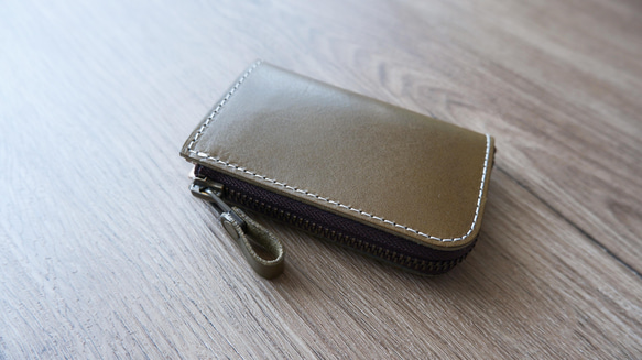 本革 ミニ財布 小さい コンパクト財布 メンズ　レディース 2枚目の画像