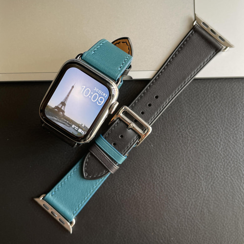 Apple Watch バンド牛皮 アップルウォッチ革レザーベルト