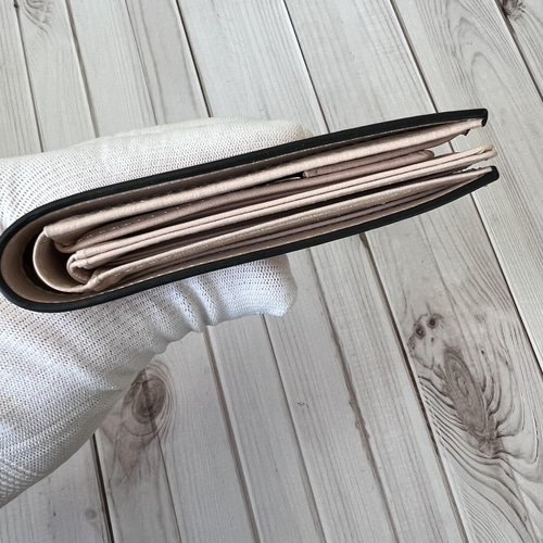 ベージュ　ハンドメイド 新品 ブライドレザー ヌメ革本革 編み込み　メンズ財布 新作品 ブラウン ハンドメイド 新品 ブライドレザー ヌメ革/本革