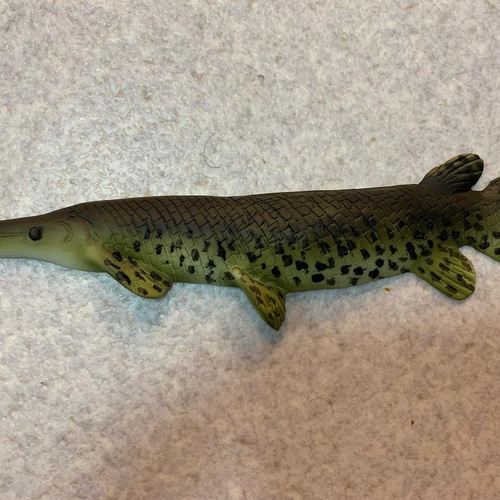 ハンドメイド　60cmアリゲーターガー 魚フィギュア　レプリカ　オブジェ　置物 ハンドメイド 60cmアリゲーターガー 魚模型 フィギュア レプリカ