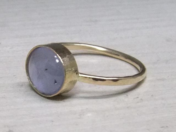 雪の妖精＊star sapphire 14kgf ring 8枚目の画像