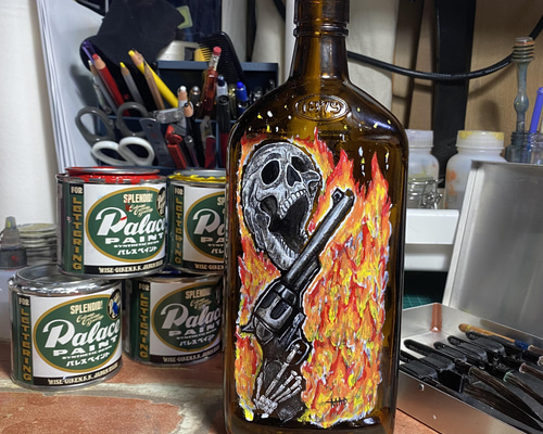 ☆インテリアに飾る!ウイスキー入れボトル！ ☆インテリアに飾る!ウイスキー入れボトル！