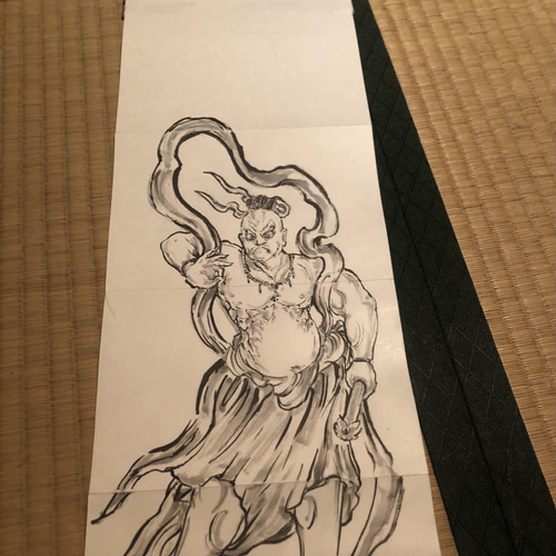 日本全国送料無料商品人気ランキング 見本【水墨画】お寺、神社の奉納、絵馬、御朱印承ります イラスト