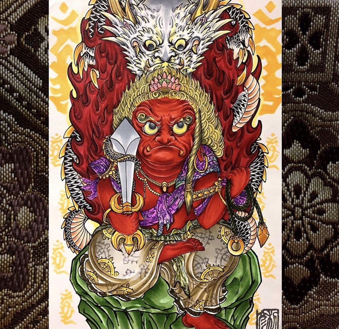 可愛い仏画承ります