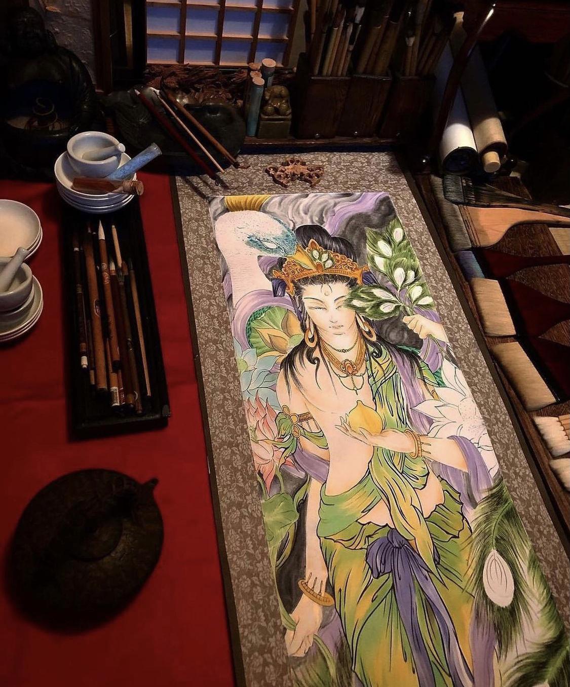 ハイクオリティ仏画承ります