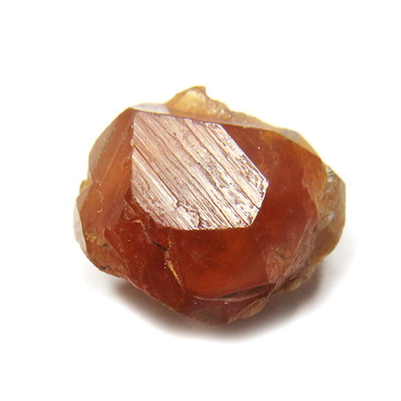 ガーネット オレンジガーネット ヘソナイトガーネット 結晶 原石 ルース 天然石 1月 誕生石 trg323 2枚目の画像