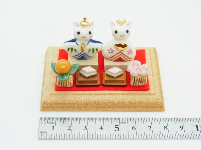 再販「まめねこお雛様」〈中くらい・その2〉