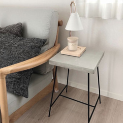 コンクリート100%スツール 】 インテリア ショップ 什器オブジェ 植物