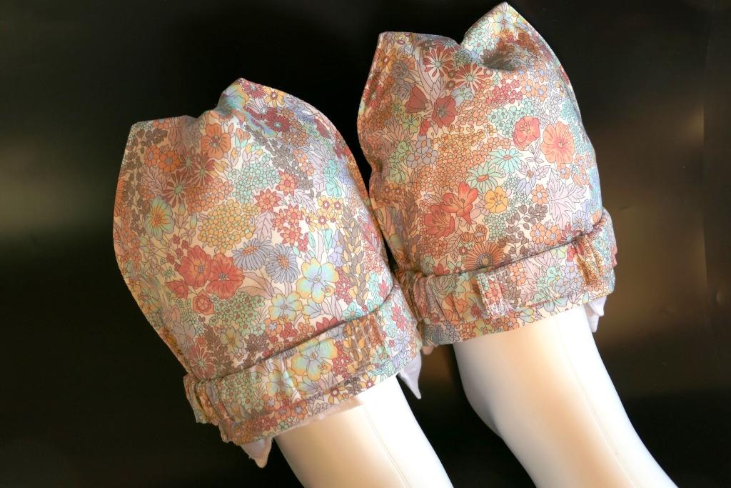 【足先 小豆カイロ ＆ 保温カバーセット】リバティ マーガレット・アニー ピンク 送料無料 温活 母の日 ギフト 布小物