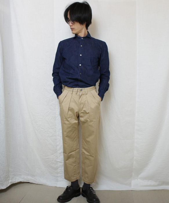 westpoint two-tuck trousers ウェポンツータックパンツ 2枚目の画像