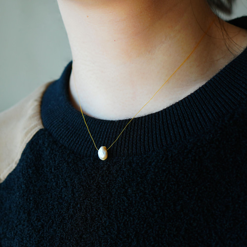 baroque pearl✕codeネックレス MISSOMA】バロックパールコード