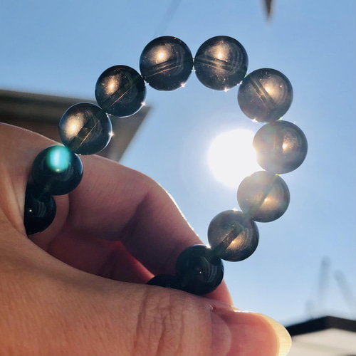 高品質】チンターマニストーンブレスレット ブレスレット 円と縁 by