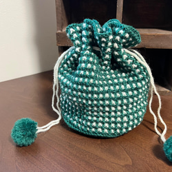 LEMAIRE ニット巾着袋 ベージュ 収納袋付き LEMAIRE ニット巾着袋 ベージュ 収納袋付き あの人のバッグ】私のものも、