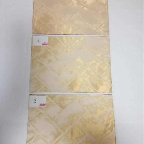 とーたん8様オーダー専用ページ ランチョンマット5枚セット 正絹袋帯リメイク とーたん8様オーダー専用ページ ランチョンマット5枚セット 正絹