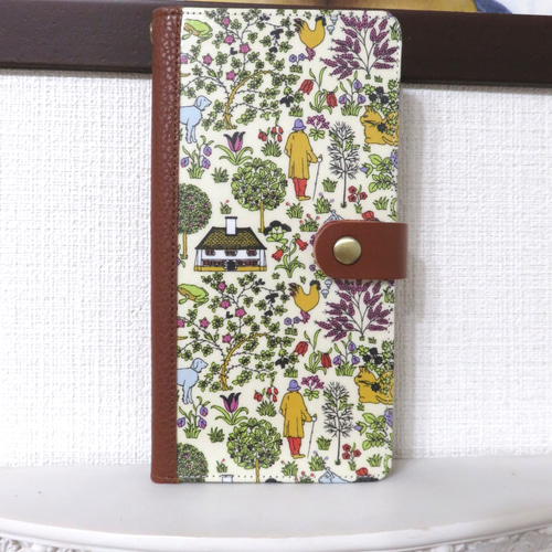 ご参考:8枚掲載中】掲載生地で作製可能。LIBERTY リバティスマホケース