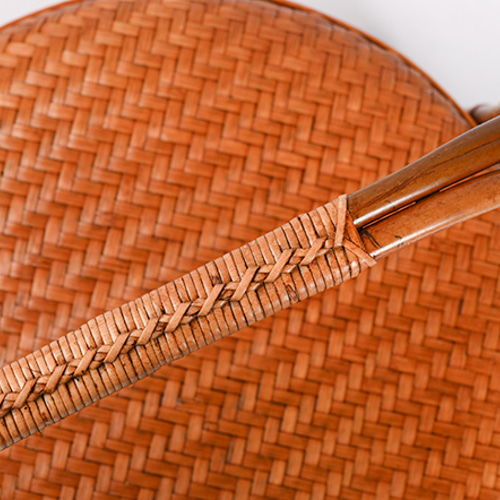 茶道具籠☆提籃籠☆茶道☆竹細工☆収納する☆工芸品☆手作り☆收納盒