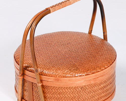 茶道具籠★雜物收納盒★竹細工★工芸品★竹工芸★ギフト 茶道具籠☆雜物收納盒☆竹細工☆工芸品☆竹工芸☆ギフト