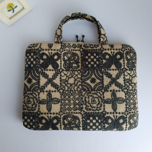 SALE ミナペルホネン forest tile 手帳ケース インナーバッグ iPad  