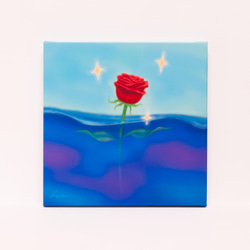 牆上的夢境 #8_海上的玫瑰 / 藝術微噴 無框畫 / 限量 數位版畫 第1張的照片