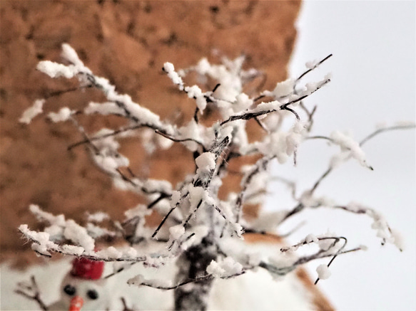 ﾌｫﾄﾌﾚｰﾑ【雪だるまと柴犬のおしり】 4枚目の画像