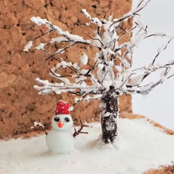 ﾌｫﾄﾌﾚｰﾑ【雪だるまと柴犬のおしり】 2枚目の画像