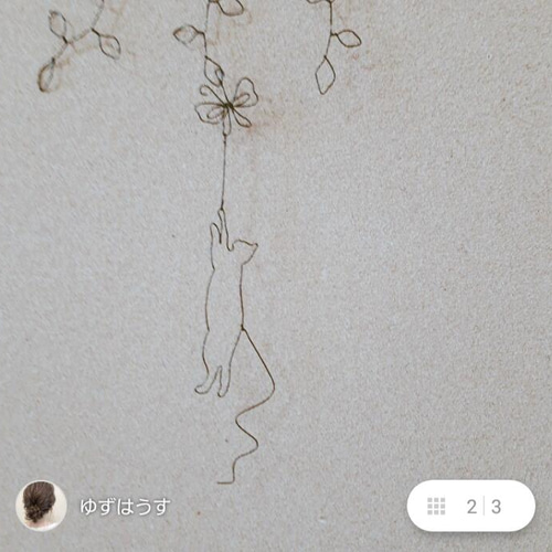 猫　小鳥　蔓植物　ワイヤーアート　葛　蔦 猫 小鳥 蔓植物 ワイヤーアート 葛 蔦 猫 小鳥 蔓植物 ワイヤー