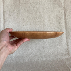 木のオーバル皿（ヤマザクラ）#OD-YZ-02 4枚目の画像