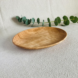 木のオーバル皿（ヤマザクラ）#OD-YZ-02 3枚目の画像