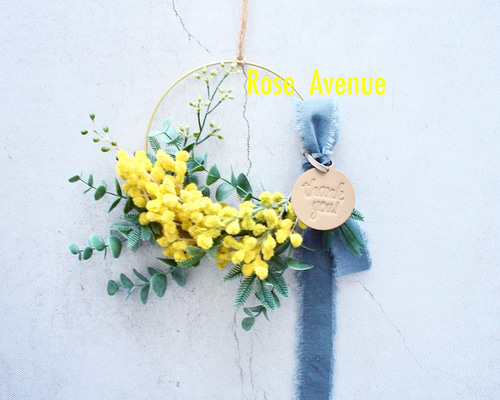 ✮【再再販】Rose Avenue人気No.1✧ミモザのナチュラルミニ