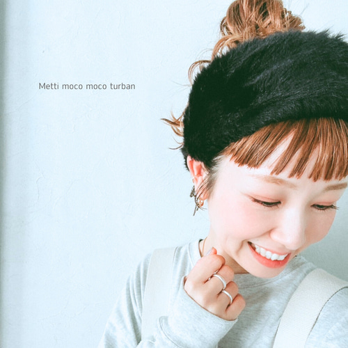 3日以内に発送✨【カラーが選べる◎】もこもこターバン 国産フェイク