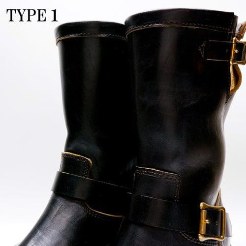 ENGINEER BOOTS Keel ブラック パターンオーダー [受注生産] ブーツ