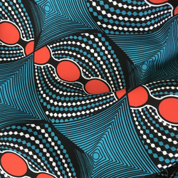 ◆110cmx100cm◆アフリカ生地　布　アフリカンファブリック　ワックスプリント　ハンドメイド　小物作り【P-02】 2枚目の画像