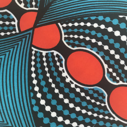 ◆110cmx100cm◆アフリカ生地　布　アフリカンファブリック　ワックスプリント　ハンドメイド　小物作り【P-02】 3枚目の画像