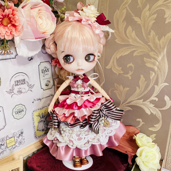 カスタムブライス ピンクレース ブライス カスタム - 人形の人気通販