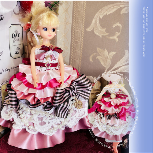 リカちゃん ハンドメイド 服 ラブリーストロベリー やばかっ
