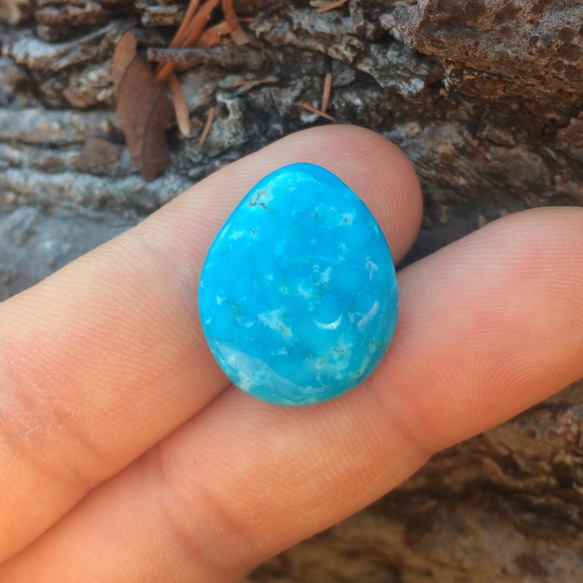 【SALE価格】キングマン 御守りターコイズ 自研磨品 SALE価格