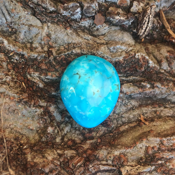 【SALE価格】キングマン 御守りターコイズ 自研磨品 SALE価格