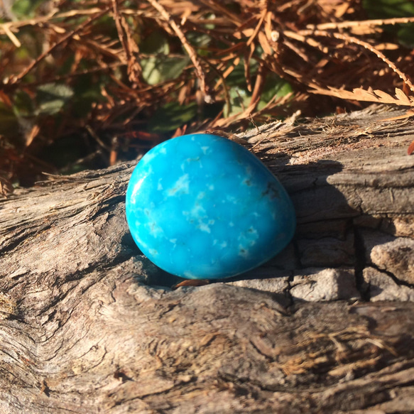 【SALE価格】キングマン 御守りターコイズ 自研磨品 SALE価格