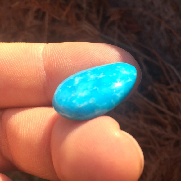 【SALE価格】キングマン 御守りターコイズ 自研磨品 SALE価格