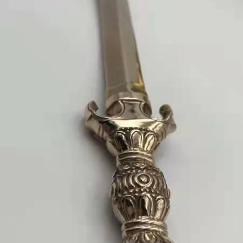 密教法具 真言宗不動明王剣 寺院用仏具 真鍮製 32cm その他 密教法具 真言宗不動明王剣 寺院用仏具 真鍮製 32cm その他