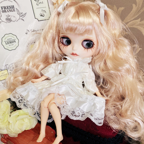 ローゼンメイデン風 雪華綺晶のドレス ブライス ドール服 ドール