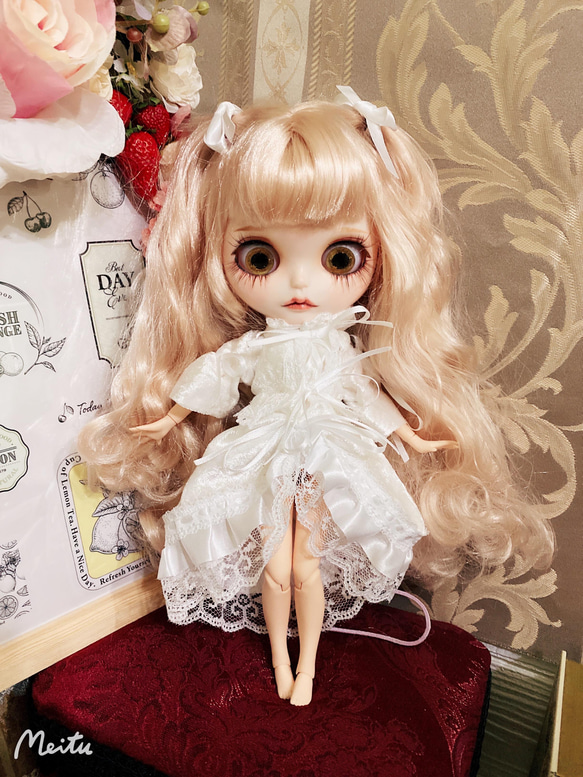 ローゼンメイデン風 雪華綺晶のドレス ブライス ドール服 ドール ローゼンメイデン風 雪華綺晶のドレス ブライス ドール服 ドール