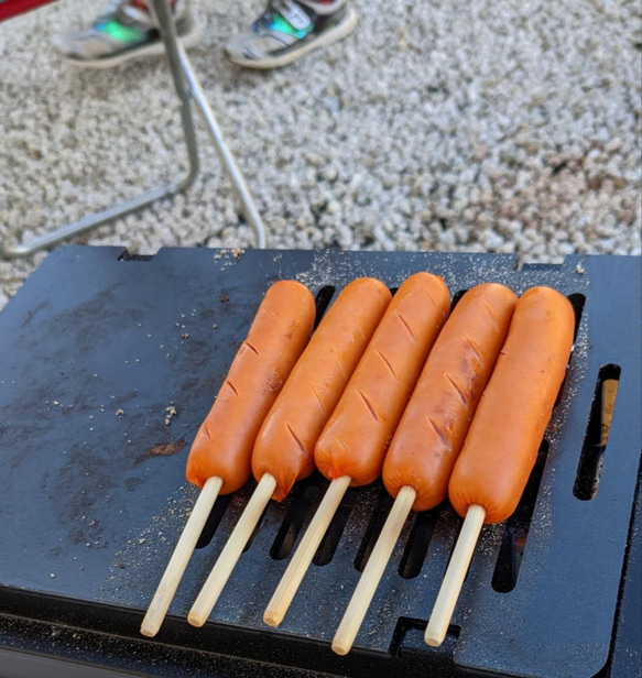 ヘラ付 焼き名人 キャプテンスタッグ ピッタリサイズ 極厚鉄板 ②6.0mm 6枚目の画像