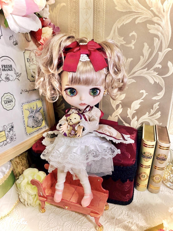 ローゼンメイデン風 雛苺のドレス 第六ドール ドール服 ブライス ローゼンメイデン風 雛苺のドレス 第六ドール ドール服 ブライス