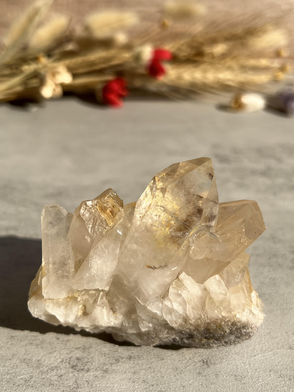 水晶クラスター 原石 2枚目の画像