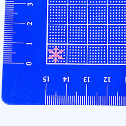 41 【送料無料】雪の結晶スパンコール薄いピンク色100個 6枚目の画像