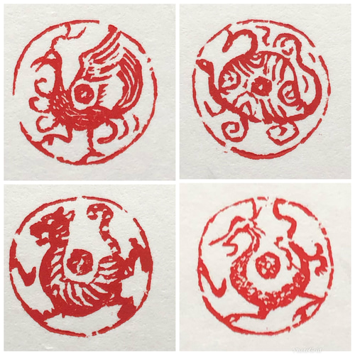 四神獣「青龍」 書道 yuseki 通販 13217046｜Creema(クリーマ)