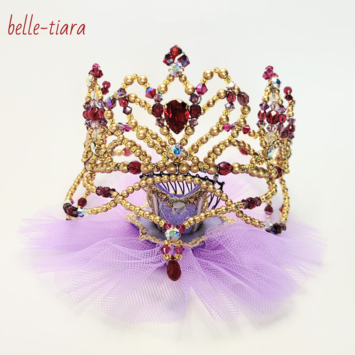 バレエティアラ ☆ クラウンタイプ ヘッドドレス（アクセサリー