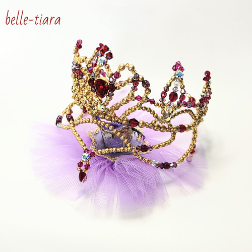 バレエティアラ ☆ クラウンタイプ ヘッドドレス（アクセサリー
